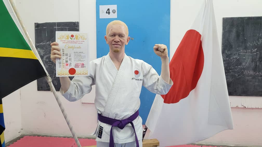 Kelvin Attends Karate Training